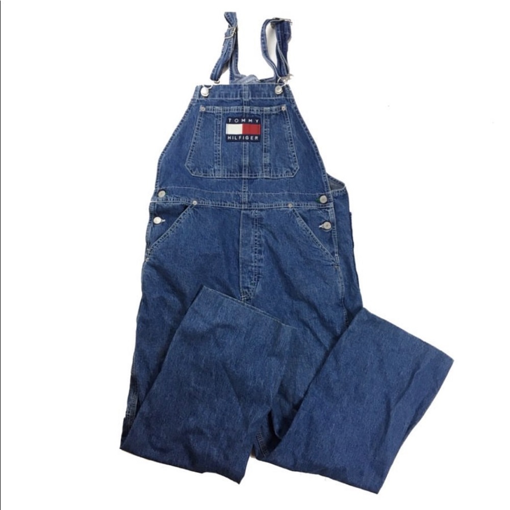 Vtg Tommy Hilfiger overalls